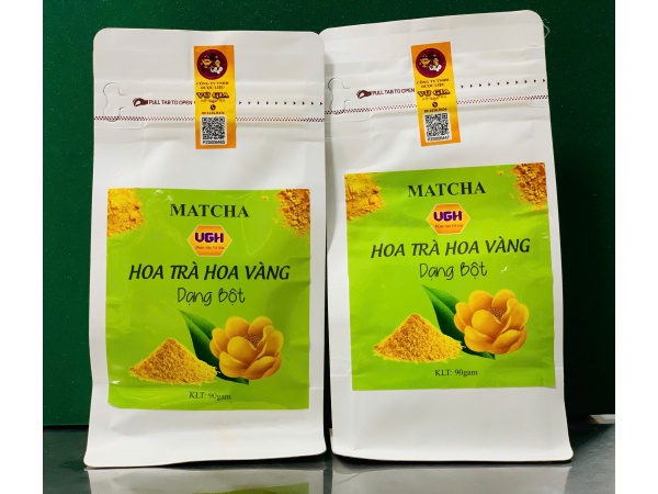 Matcha Hoa trà hoa vàng 90gr