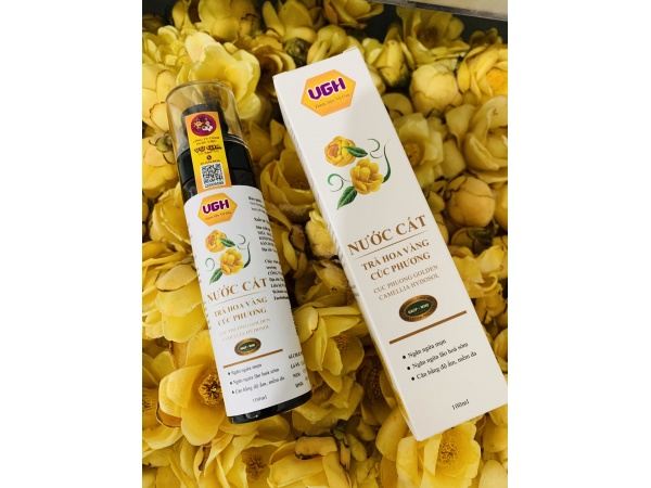 Nước cất Trà hoa vàng Cúc phương 100ml